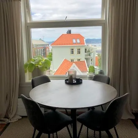 Sentral Med Fantastisk Utsikt!